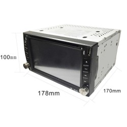Ηχοσύστημα αυτοκινήτου 2DIN με DVD – 6.2” –  CTC-6606 – 003546 Ηχοσύστημα αυτοκινήτου 2DIN με DVD – 6.2” –  CTC-6606 – 003546