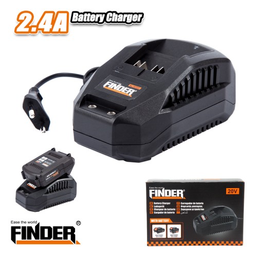 Φορτιστής μπαταρίας Λιθίου - 20V - 2.4A - Finder - 197237 Φορτιστής μπαταρίας Λιθίου - 20V - 2.4A - Finder - 197237
