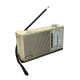 Επαναφορτιζόμενο ραδιόφωνο – PX-92BT - 000923 - Gold Επαναφορτιζόμενο ραδιόφωνο – PX-92BT - 000923 - Gold