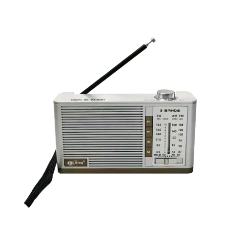 Επαναφορτιζόμενο ραδιόφωνο – PX-92BT - 000923 - Silver Επαναφορτιζόμενο ραδιόφωνο – PX-92BT - 000923 - Silver