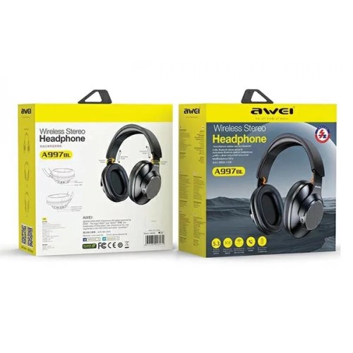 Ασύρματα ακουστικά - Headphones - A997BL - AWEI - 006071 Ασύρματα ακουστικά - Headphones - A997BL - AWEI - 006071