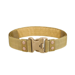 Ζώνη στρατιωτικού τύπου - Y4 - 270645 - Beige Ζώνη στρατιωτικού τύπου - Y4 - 270645 - Beige