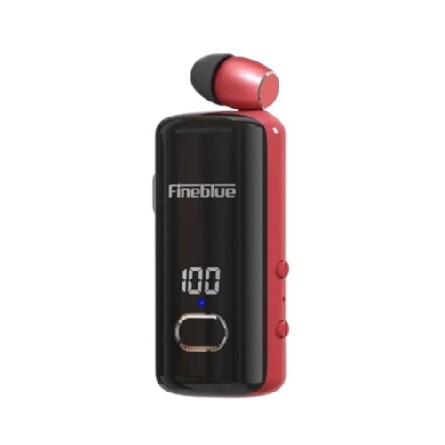 Ασύρματο ακουστικό Bluetooth - F580 - Fineblue - 700079 - Red