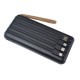 Powerbank με ηλιακό πάνελ - 4in1 - 10.000mah - Y179 - 810385 - Black