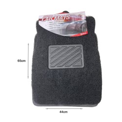 Πατάκια αυτοκινήτου - 4pcs - QS-01 - 122377 - Black Πατάκια αυτοκινήτου - 4pcs - QS-01 - 122377 - Black