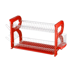 Πιατοθήκη αποστράγγισης διώροφη - WL-232 - 40cm - 521315 - Red Πιατοθήκη αποστράγγισης διώροφη - WL-232 - 40cm - 521315 - Red