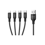 Καλώδιο φόρτισης & data 4in1 - Fast Charge - CL-129 - 1.5m - AWEI - 887721 Καλώδιο φόρτισης & data 4in1 - Fast Charge - CL-129 - 1.5m - AWEI - 887721