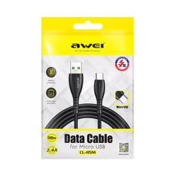 Καλώδιο φόρτισης & data - Micro USB - CL-115M - 1m - AWEI - 887813 Καλώδιο φόρτισης & data - Micro USB - CL-115M - 1m - AWEI - 887813
