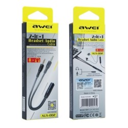 Αντάπτορας Female 3.5mm Jack σε Male Audio & Microphone Jack 3.5mm - AUX-002 - AWEI - 888124 Αντάπτορας Female 3.5mm Jack σε Male Audio & Microphone Jack 3.5mm - AUX-002 - AWEI - 888124