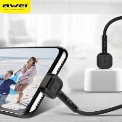 Καλώδιο φόρτισης & stand συσκευής - Micro USB - CL-67 - AWEI - 888162 - White Καλώδιο φόρτισης & stand συσκευής - Micro USB - CL-67 - AWEI - 888162 - White