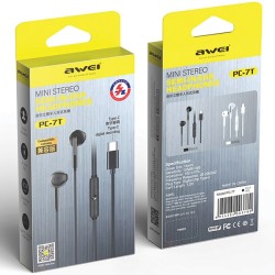 Ενσύρματα ακουστικά - PC-7T - Type-C - AWEI - 889046 Ενσύρματα ακουστικά - PC-7T - Type-C - AWEI - 889046