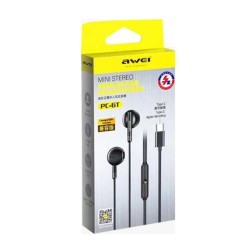 Ενσύρματα ακουστικά - PC-6T - Type-C - AWEI - 889053 Ενσύρματα ακουστικά - PC-6T - Type-C - AWEI - 889053