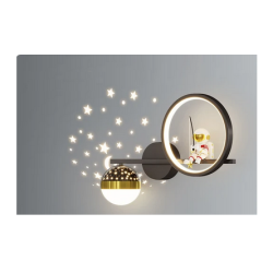 Επιτοίχιο φωτιστικό LED με φωτορυθμικό - H32 - 943512 Επιτοίχιο φωτιστικό LED με φωτορυθμικό - H32 - 943512