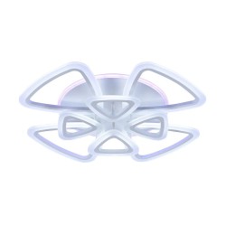 Φωτιστικό οροφής LED - Πλαφονιέρα με Dimmer - 5132-8WH+RGB - 943680 Φωτιστικό οροφής LED - Πλαφονιέρα με Dimmer - 5132-8WH+RGB - 943680