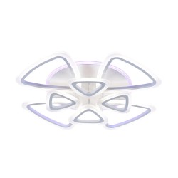 Φωτιστικό οροφής LED - Πλαφονιέρα με Dimmer - 5132-8WH+RGB - 943680 Φωτιστικό οροφής LED - Πλαφονιέρα με Dimmer - 5132-8WH+RGB - 943680