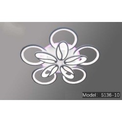 Φωτιστικό οροφής LED - Πλαφονιέρα με Dimmer - 5136-10WH+RGB - 943703 Φωτιστικό οροφής LED - Πλαφονιέρα με Dimmer - 5136-10WH+RGB - 943703