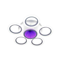 Φωτιστικό οροφής LED - Πλαφονιέρα με Dimmer - 5181-6WH - 943789 Φωτιστικό οροφής LED - Πλαφονιέρα με Dimmer - 5181-6WH - 943789