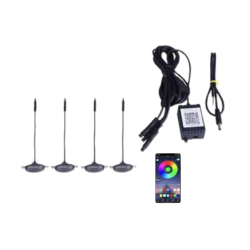 Φώτα ημέρας αυτοκινήτου LED RGBW - R-D20101-P4 - 110026C Φώτα ημέρας αυτοκινήτου LED RGBW - R-D20101-P4 - 110026C