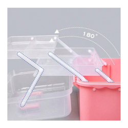 Κουτί οργάνωσης καλλυντικών - 525 - 121057 - Pink