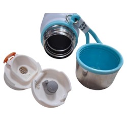 Φορητό παγούρι-θερμός - 550ml - 123736 - Blue Φορητό παγούρι-θερμός - 550ml - 123736 - Blue