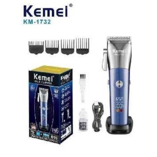 Κουρευτική μηχανή - KM-1732 - Kemei - Blue Κουρευτική μηχανή - KM-1732 - Kemei - Blue