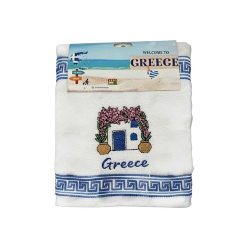 Πετσέτα Souvenir με κέντημα - Σετ 12pcs - Greece - 416372