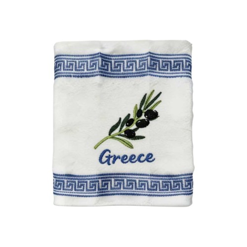 Πετσέτα Souvenir με κέντημα - Σετ 12pcs - Greece - 416396