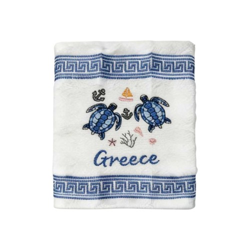 Πετσέτα Souvenir με κέντημα - Σετ 12pcs - Greece - 416433