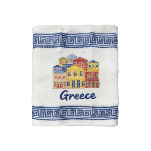 Πετσέτα Souvenir με κέντημα - Σετ 12pcs - Greece - 416457