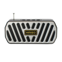 Ασύρματο ηχείο Bluetooth με φακό LED – KMS-05A – 885864 - Silver Ασύρματο ηχείο Bluetooth με φακό LED – KMS-05A – 885864 - Silver