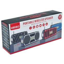 Ασύρματο ηχείο Bluetooth με φακό LED – KMS-05B – 885871 - Black Ασύρματο ηχείο Bluetooth με φακό LED – KMS-05B – 885871 - Black
