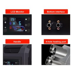 Φορητό αερόθερμο πετρελαίου - 5000W - 12/24V - 150809