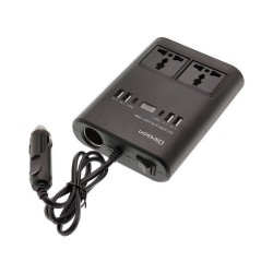 Μετασχηματιστής - Power Inverter αυτοκινήτου - 150W - 12VDC to 220VAC - 4xUSB - CD350562 -  505523 Μετασχηματιστής - Power Inverter αυτοκινήτου - 150W - 12VDC to 220VAC - 4xUSB - CD350562 -  505523