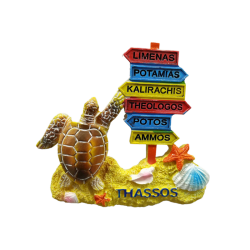 Tουριστικό μαγνητάκι Souvenir – Σετ 12pcs - Resin Magnet - Thassos - 678168 Tουριστικό μαγνητάκι Souvenir – Σετ 12pcs - Resin Magnet - Thassos - 678168