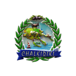 Tουριστικό μαγνητάκι Souvenir – Σετ 12pcs - Resin Magnet - Chalkidiki - 678298 Tουριστικό μαγνητάκι Souvenir – Σετ 12pcs - Resin Magnet - Chalkidiki - 678298