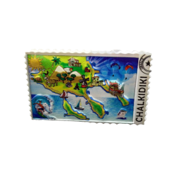 Tουριστικό μαγνητάκι Souvenir – Σετ 12pcs - Resin Magnet - Chalkidiki - 678301 Tουριστικό μαγνητάκι Souvenir – Σετ 12pcs - Resin Magnet - Chalkidiki - 678301