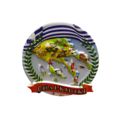 Tουριστικό μαγνητάκι Souvenir – Σετ 12pcs - Resin Magnet - Chalkidiki - 678305 Tουριστικό μαγνητάκι Souvenir – Σετ 12pcs - Resin Magnet - Chalkidiki - 678305