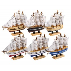 Διακοσμητικό Souvenir - Καραβάκι ιστιοφόρο - 8-10cm - 920846 Διακοσμητικό Souvenir - Καραβάκι ιστιοφόρο - 8-10cm - 920846