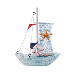 Διακοσμητικό Souvenir Καραβάκι - Σετ 8 τεμάχια - LL017 - 920921