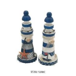 Σετ διακοσμητικά Souvenir - Φάρος - 4 τεμάχια - SF206 - 921072