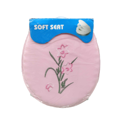 Κάλυμμα-Καπάκι λεκάνης τουαλέτας - Soft PVC - 80225 - Pink Κάλυμμα-Καπάκι λεκάνης τουαλέτας - Soft PVC - 80225 - Pink