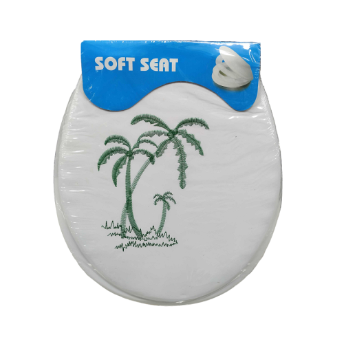 Κάλυμμα-Καπάκι λεκάνης τουαλέτας - Soft PVC - 80225 - White Κάλυμμα-Καπάκι λεκάνης τουαλέτας - Soft PVC - 80225 - White