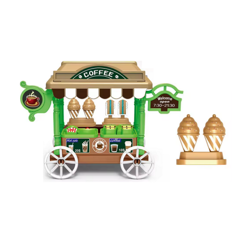 Σετ κούκλα με τροχήλατο Coffee Shop & αυτοκίνητο - SS111D - 308176 Σετ κούκλα με τροχήλατο Coffee Shop & αυτοκίνητο - SS111D - 308176