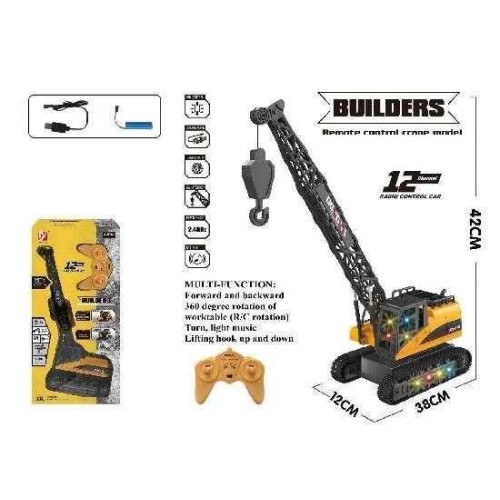 Τηλεκατευθυνόμενο όχημα - Γερανός - A8863-1251:12 - 3.7V - USB - 308279