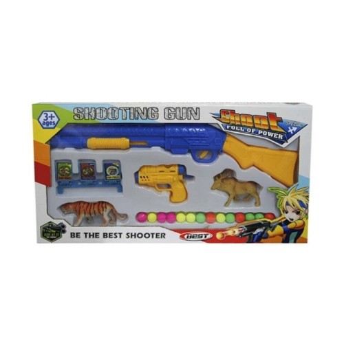 Παιδικό όπλο στόχου με αξεσουάρ - Soft Gun - 6000-5 - 308308 Παιδικό όπλο στόχου με αξεσουάρ - Soft Gun - 6000-5 - 308308