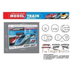 Σετ τρενάκι με ράγες - 1801A-9 - 308367