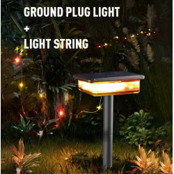 Επαναφορτιζόμενη γιρλάντα φωτισμού LED με ηλιακό πάνελ - YD2332 - 419208 Επαναφορτιζόμενη γιρλάντα φωτισμού LED με ηλιακό πάνελ - YD2332 - 419208