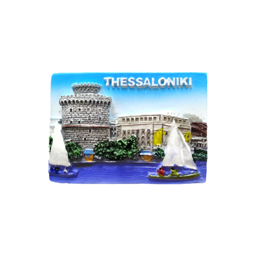 Tουριστικό μαγνητάκι Souvenir – Σετ 12pcs - Resin Magnet - Thessaloniki - 678151 Tουριστικό μαγνητάκι Souvenir – Σετ 12pcs - Resin Magnet - Thessaloniki - 678151