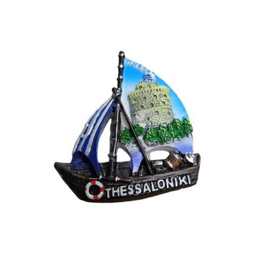 Tουριστικό μαγνητάκι Souvenir – Σετ 12pcs - Resin Magnet - Thessaloniki - 678153 Tουριστικό μαγνητάκι Souvenir – Σετ 12pcs - Resin Magnet - Thessaloniki - 678153
