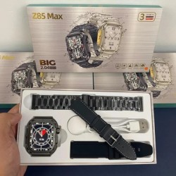 Σετ Smartwatch με 3 λουράκια - Z85 MAX - 065097 - Black